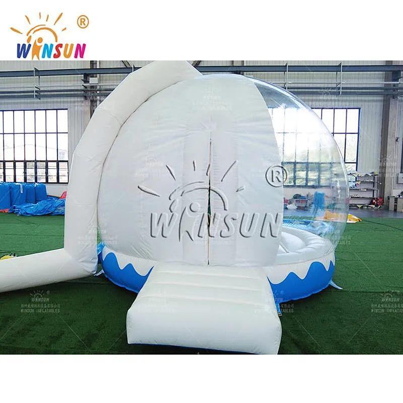 Christmas Inflatable Snow Globe with snowman